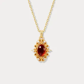 Vintage Garnet Necklace