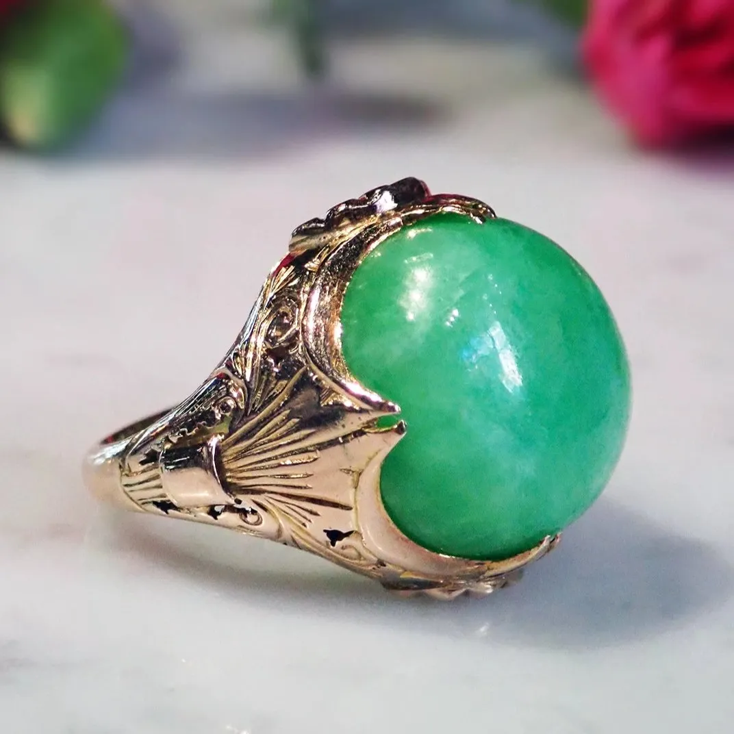 Vintage Jade Ring