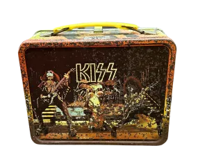 Vintage KISS Metal Lunchbox