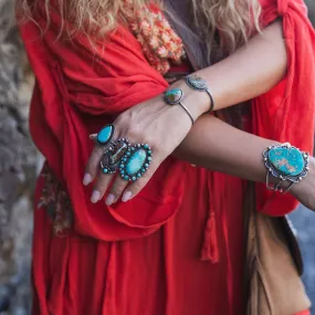 Vintage Navajo Turquoise Ring