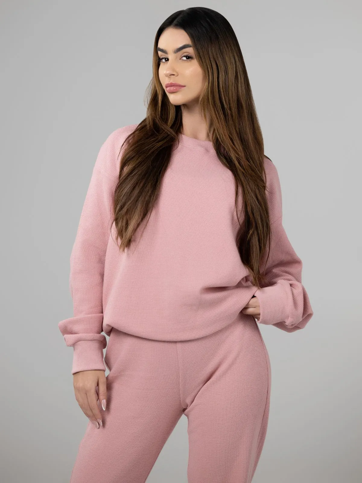 Waffle Lounge Relaxed Sweatpants - Pre-Order