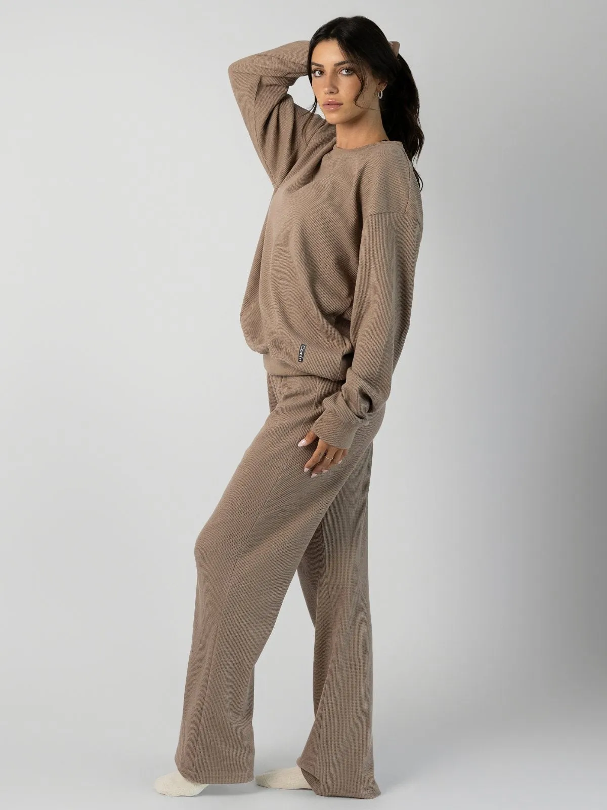 Waffle Lounge Relaxed Sweatpants